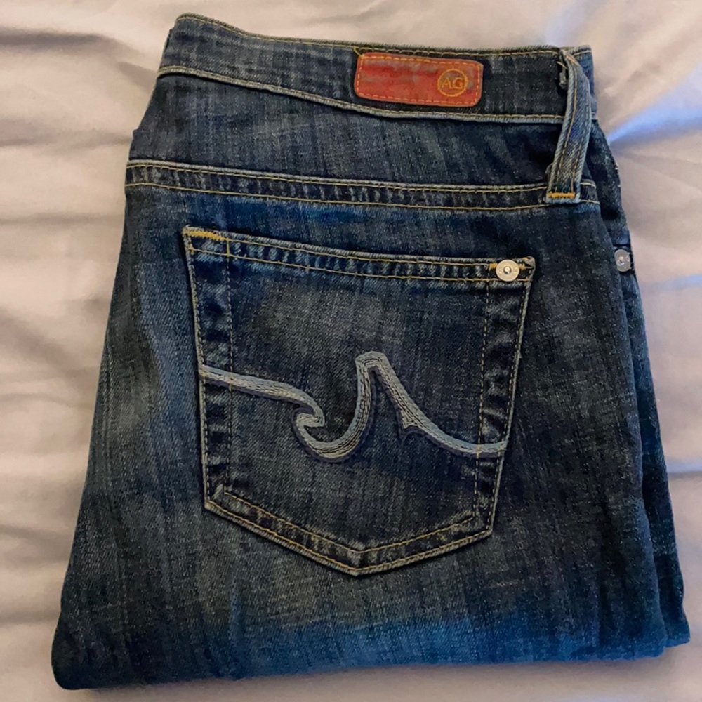 AG  Adriano Goldschmied Straight leg jeans